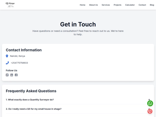 contact screenshot