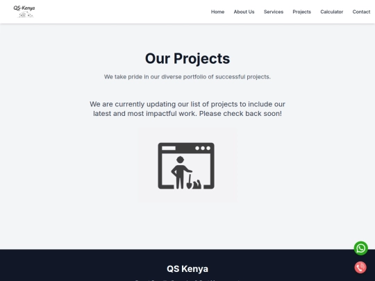 projects screenshot