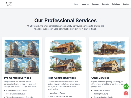 services screenshot