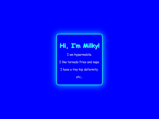 Milky screenshot