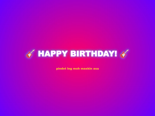 happybirthday screenshot