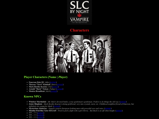 chars screenshot