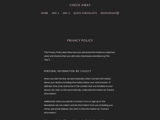 privacy screenshot