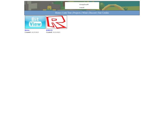 2007/link-tree screenshot