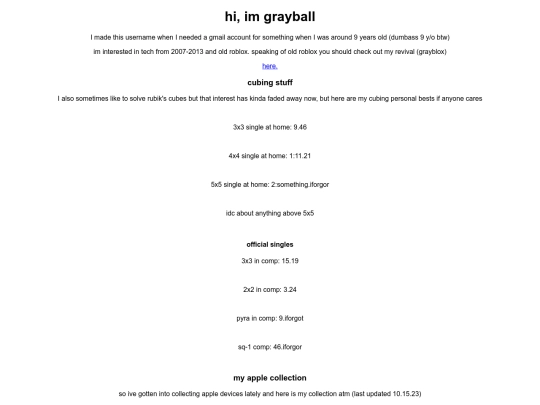 old-site screenshot