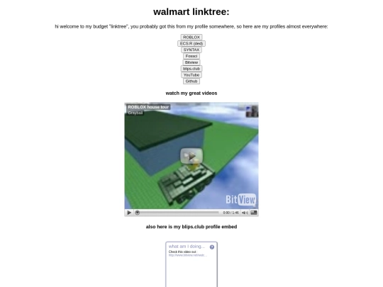 old-site/link-tree screenshot