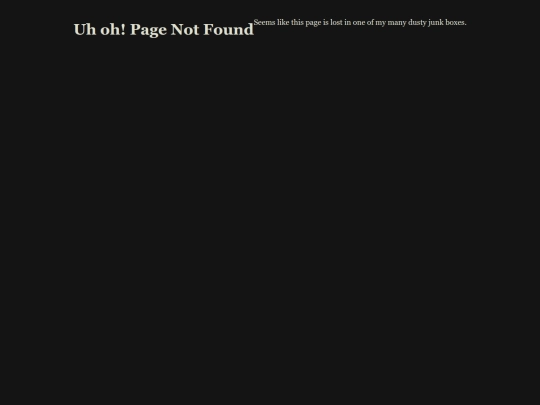 not_found screenshot