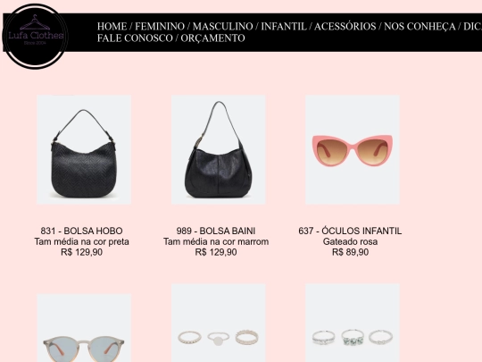 acessorios screenshot
