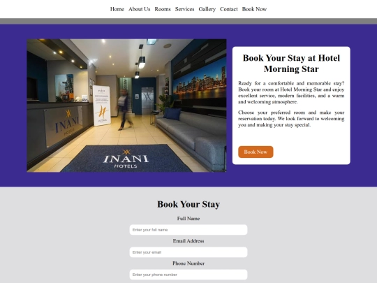 index hotel5 screenshot