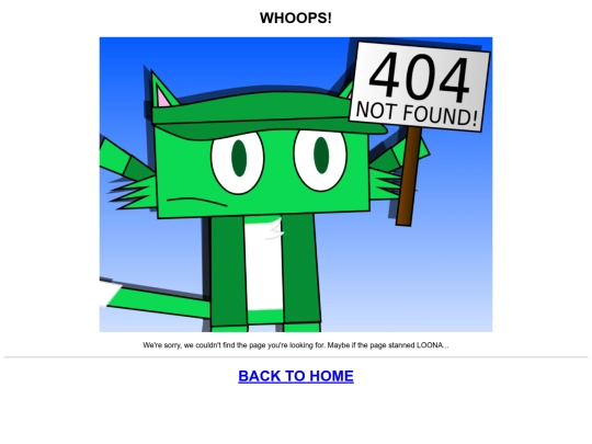 not_found screenshot