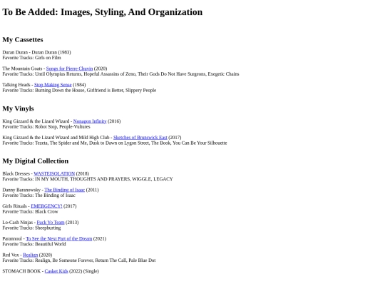 record_collection screenshot