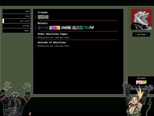 coolsites screenshot