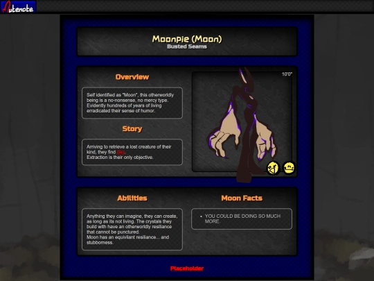 char/moonpie screenshot