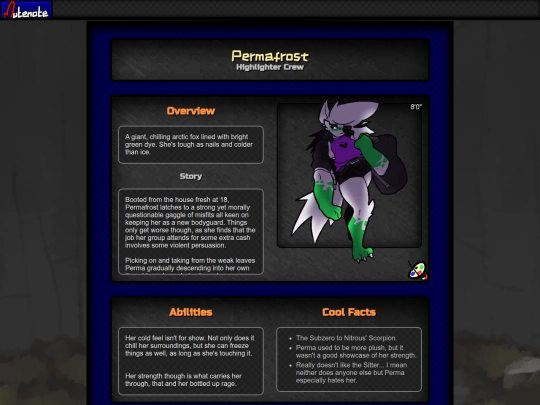 char/perma screenshot