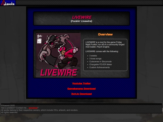 prj/livewire screenshot