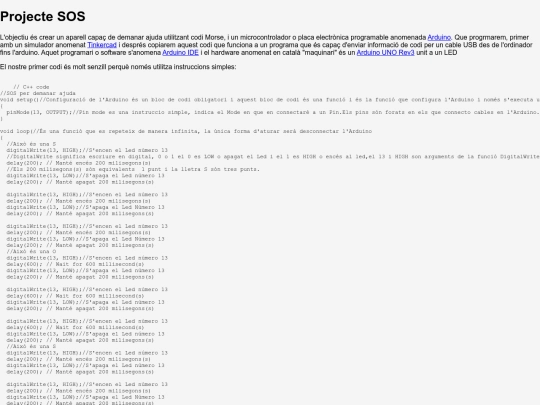 projectes/arduinoSOS1 screenshot