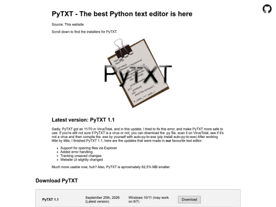 pytxt screenshot