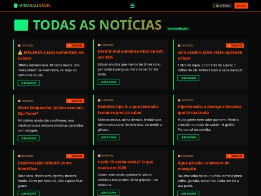 noticias screenshot