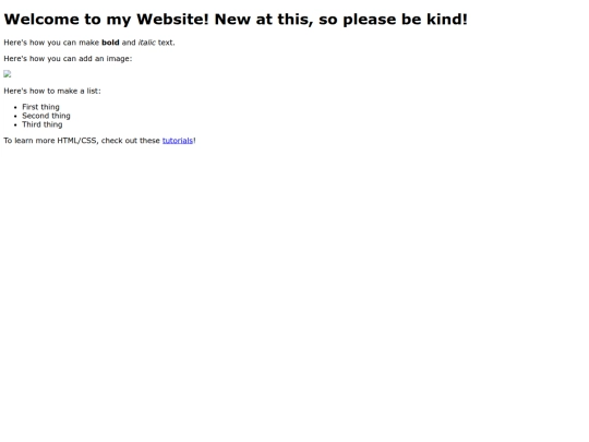 index screenshot