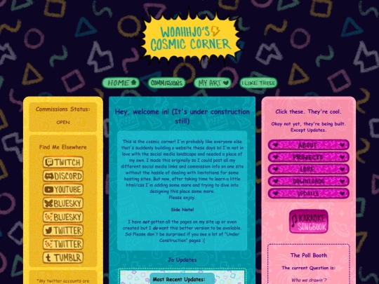 homepage screenshot