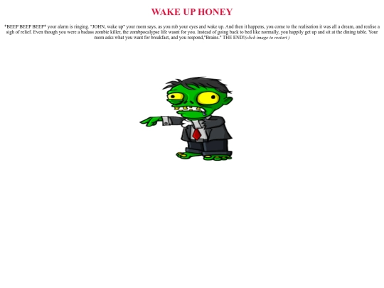 wakeup screenshot