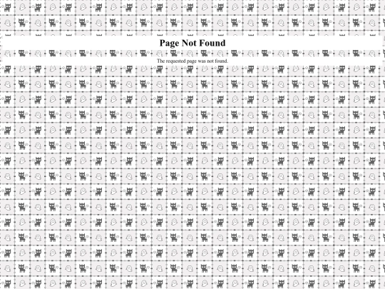 not_found screenshot