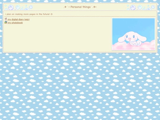 tabs/personal screenshot