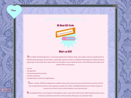 whyrss screenshot