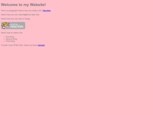 test screenshot