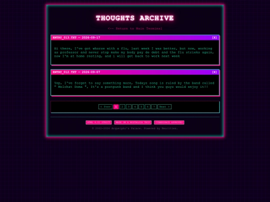 blog screenshot