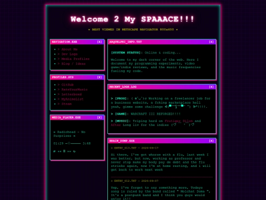 index screenshot