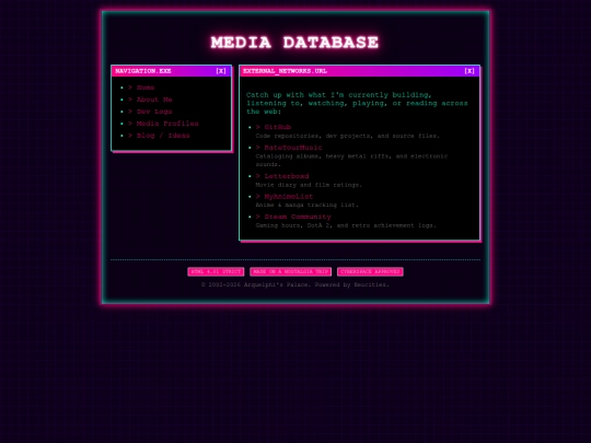 mediaprofile screenshot