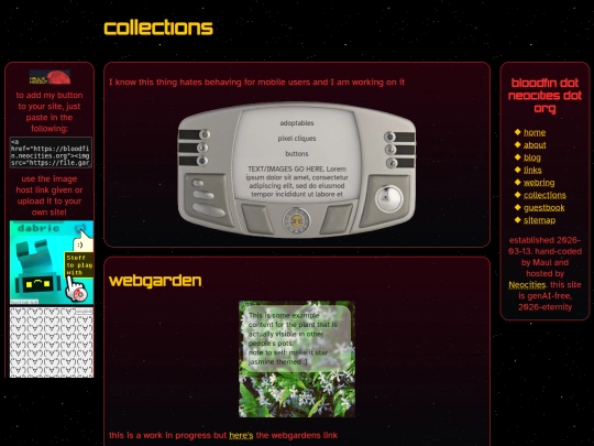 collections screenshot