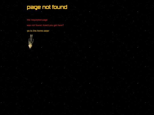 not_found screenshot
