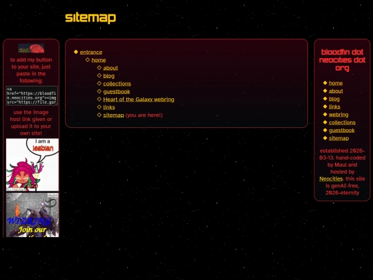 sitemap screenshot