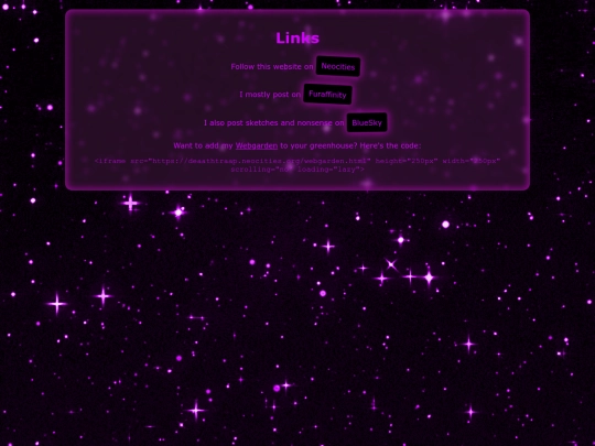 links screenshot