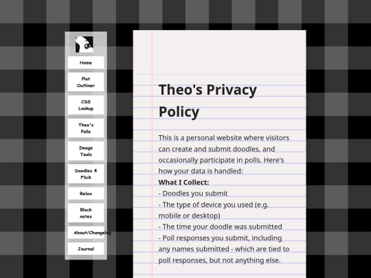 privacy screenshot