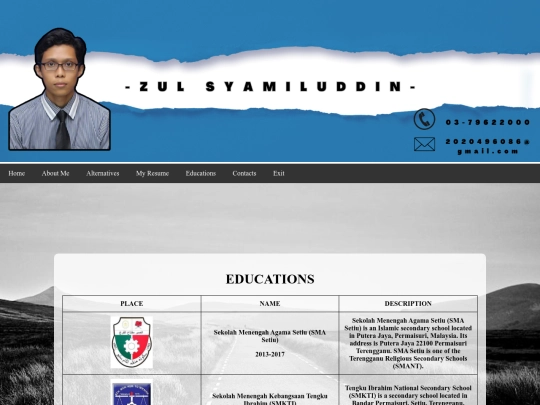 educations screenshot