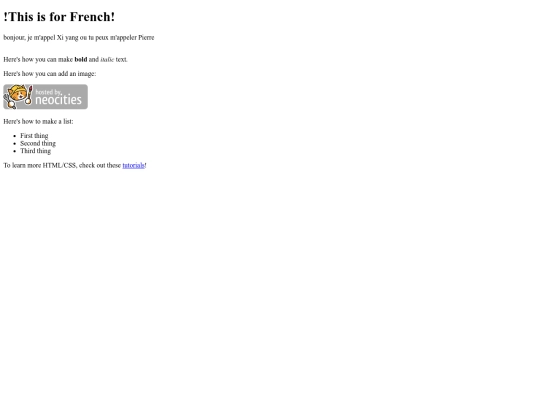 french screenshot