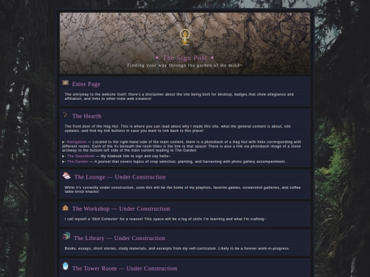 signpost screenshot