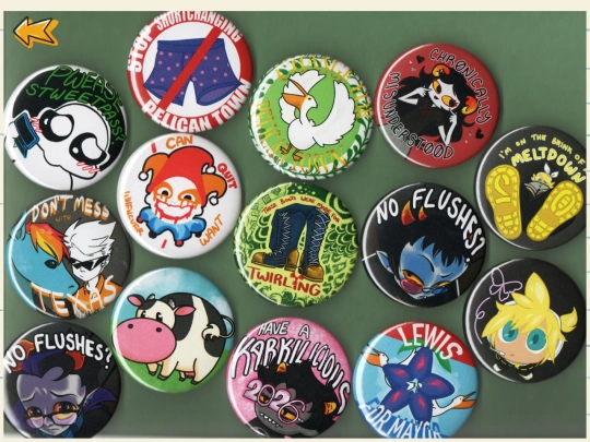 buttons screenshot
