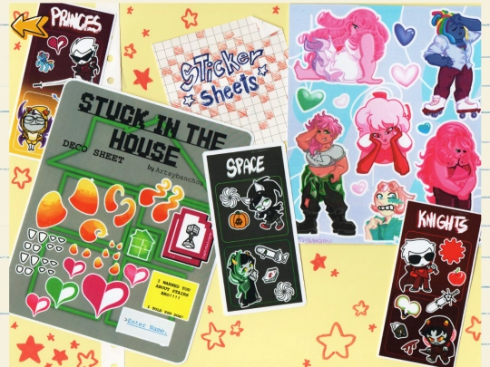 stickersheetsample screenshot