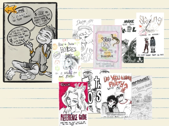 zines screenshot