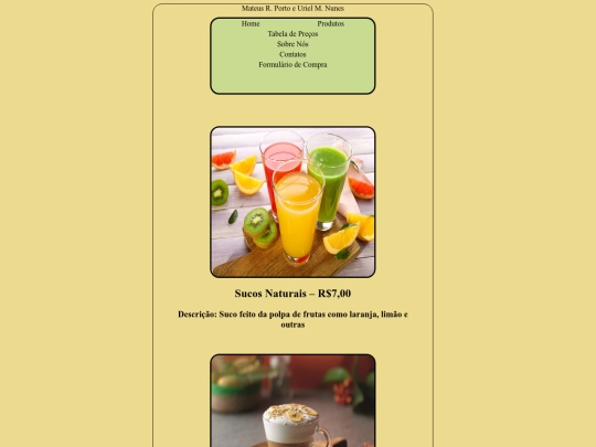produtos screenshot