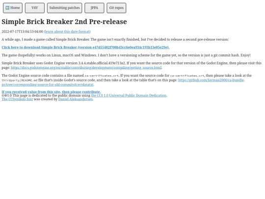 posts/simple-brick-breaker-pre-release-2 screenshot