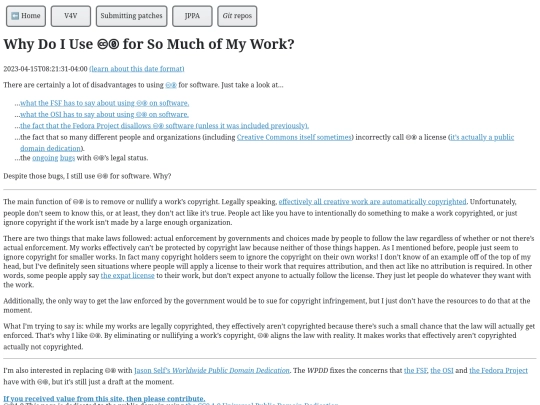 posts/why-do-i-use-cc0 screenshot