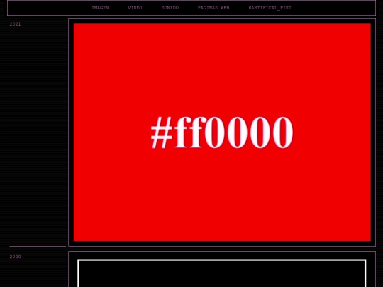 Portafolio/VIDEO screenshot