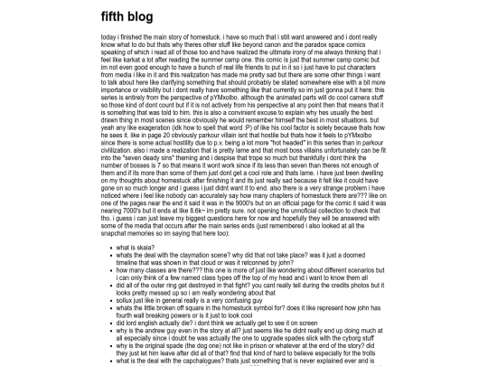 blog screenshot