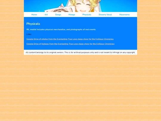 physicals screenshot