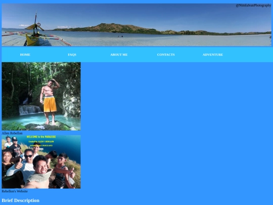 aboutme screenshot